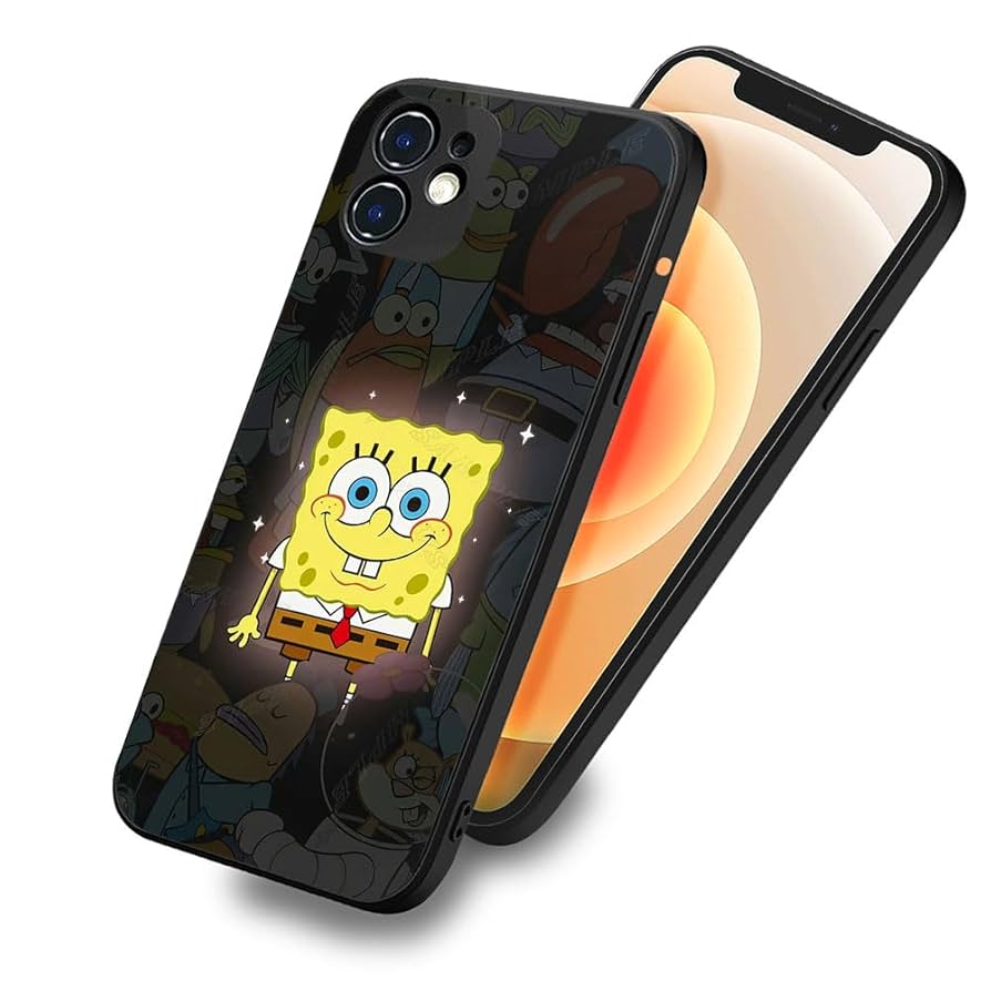 Amazon.co.jp: スポンジボブ スマホケース iphone16eケース
